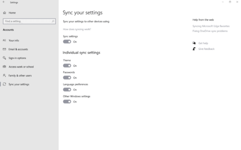 windows 10 的 sync your settings 改进了 windows 11 迁移，但迟到了