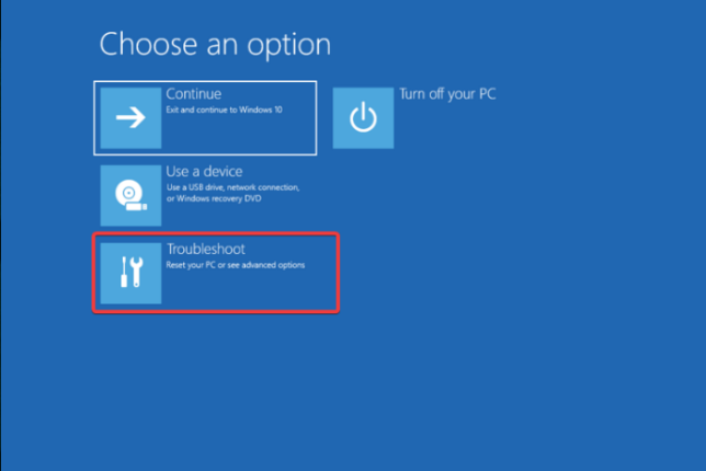 choose-an-option-troubleshoot