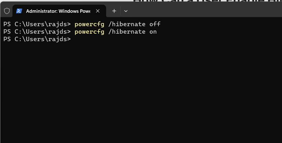 command-to-enable-or-disable-windows-hibernation