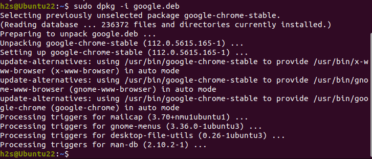 dpkg-command-to-install-chrome-in-ubuntu