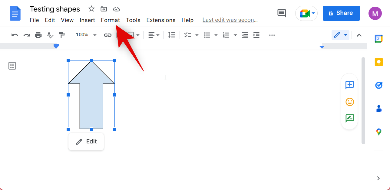 在 google docs 上自定义形状的 3 种方法