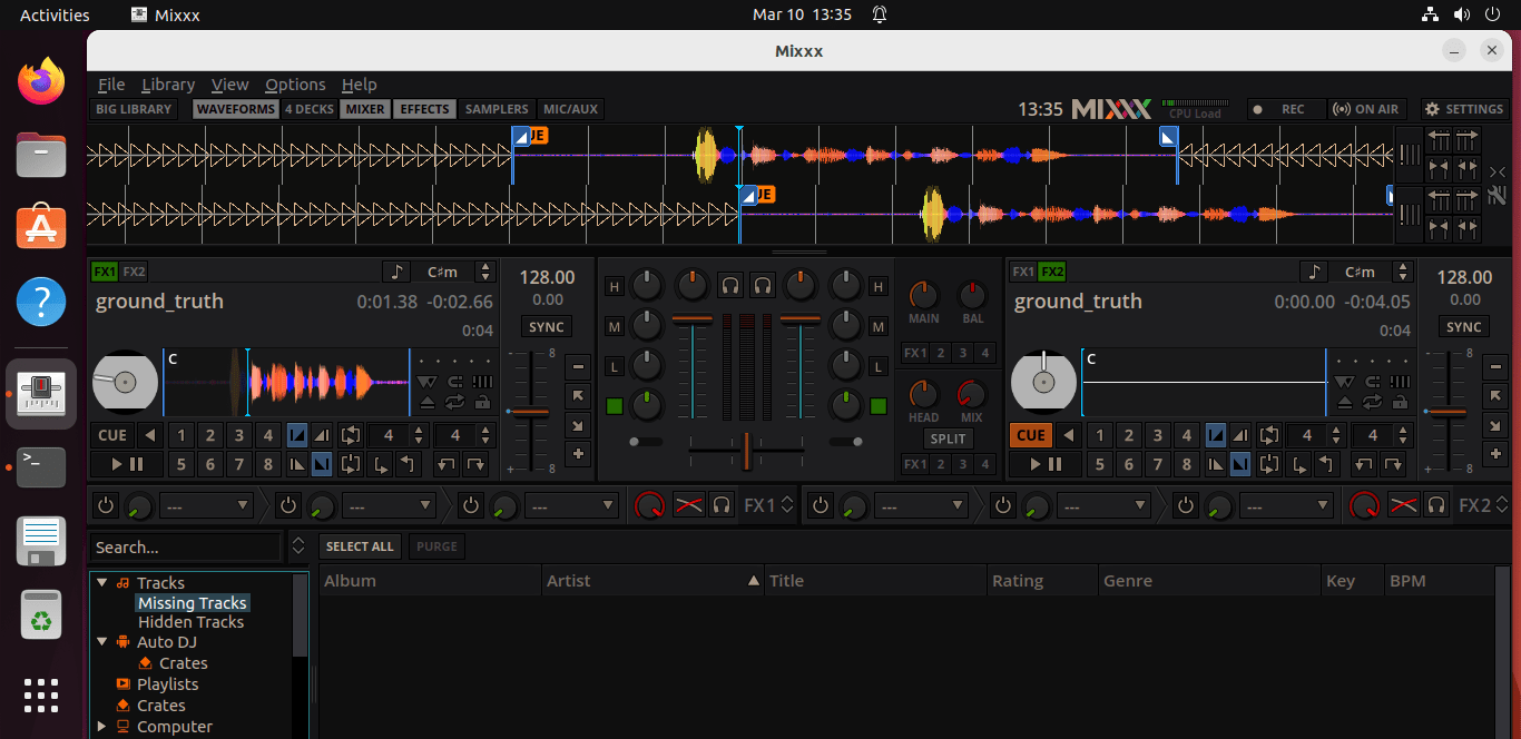 mixxx-dj-software-interface-on-ubuntu-20.04-or-22.04-1