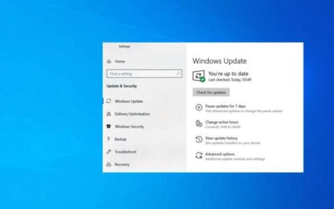 如何手动卸载windows 10更新