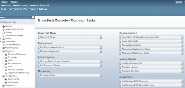 glassfish-administration-panel