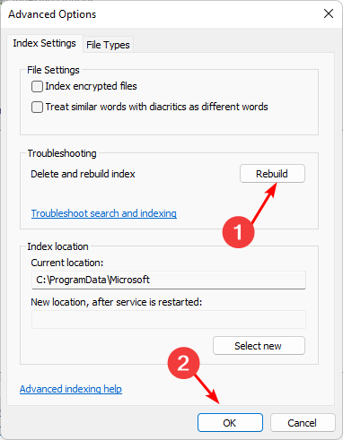 rebuild-indexing