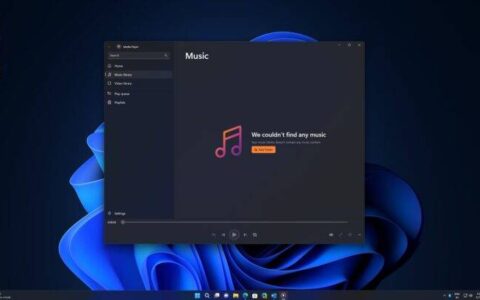 windows 11 的现代媒体播放器获得了视频的新功能