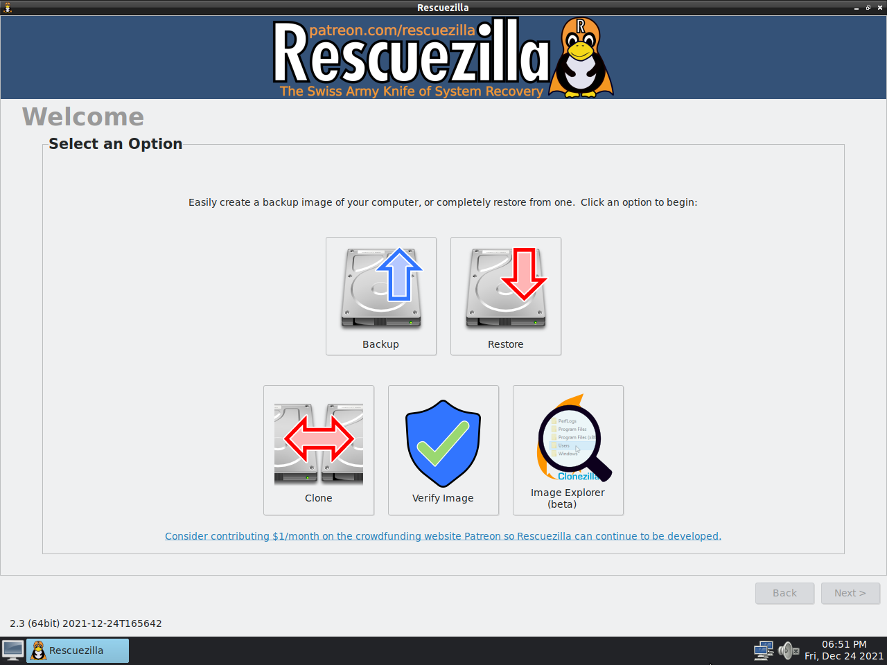 rescuezilla