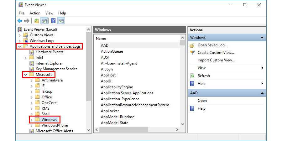 applications-and-services-logs-microsoft-windows