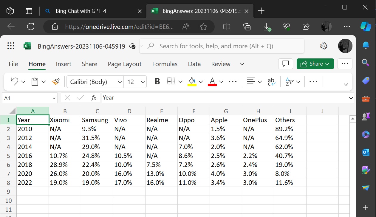 bing-with-excel