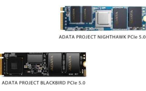 超快的 14gb/s pcie 5.0 nvme 2.0 ssd 可能是 adata 的行业首个发布