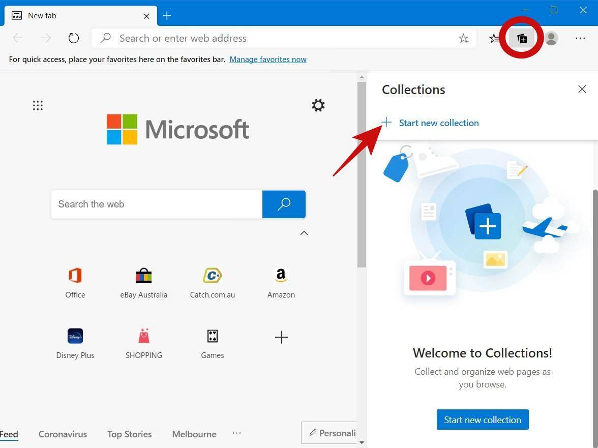 create-collection-microsoft-edge