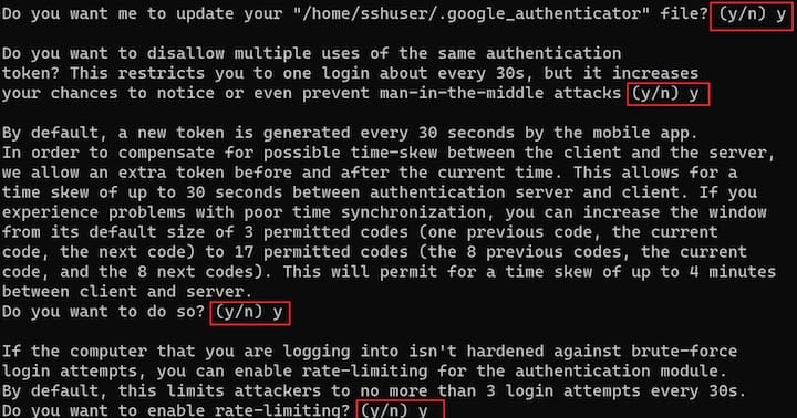 2fa-google-auth-server